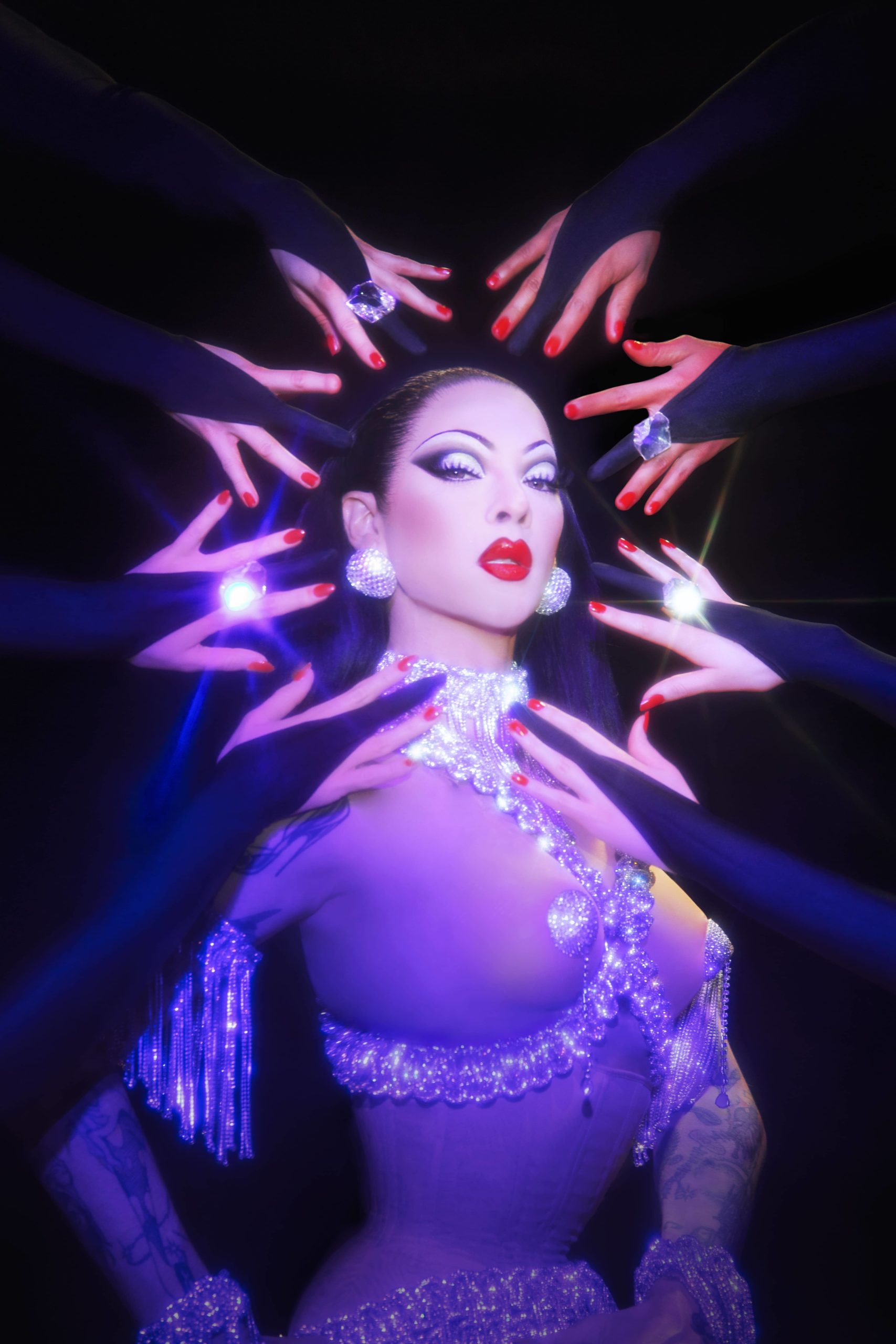 Violet Chachki au Crazy Horse